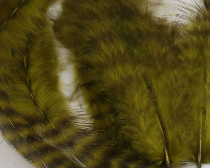 Материал для вязания мушек Hareline Dubbin Grizzly Soft Hackle