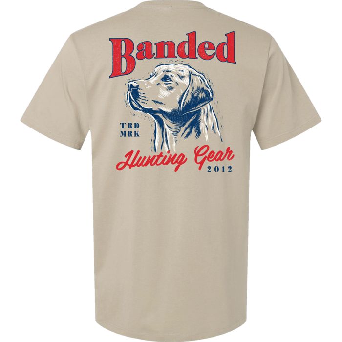 Рыболовная рубашка Banded American Lab Waterfowl Hunting T-Shirt