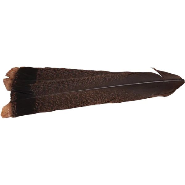 Материал для вязания мушек Hareline Cinnamon Tip Turkey Tail Feathers