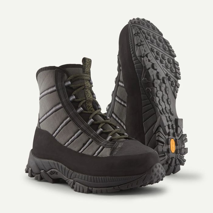 Забродные ботинки Patagonia - Forra Wading Boots - Forge Grey w/ Basin Green