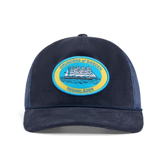 Головной убор Regnkläder Cord Trucker - Navy