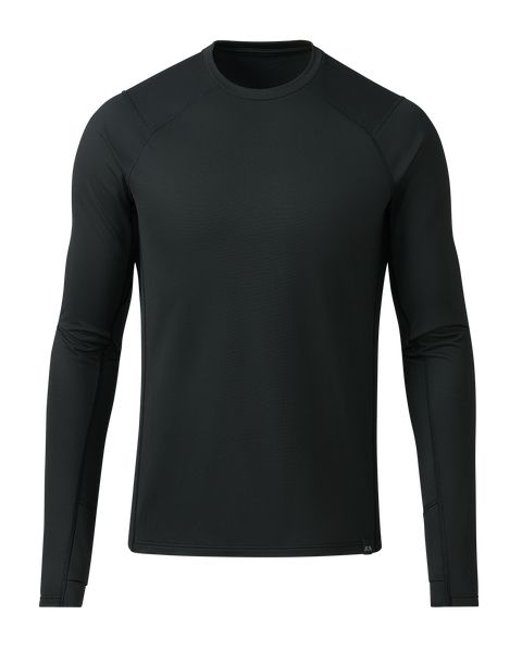 Рыболовная рубашка KUIU Vital S3 Long Sleeve Crew | Black