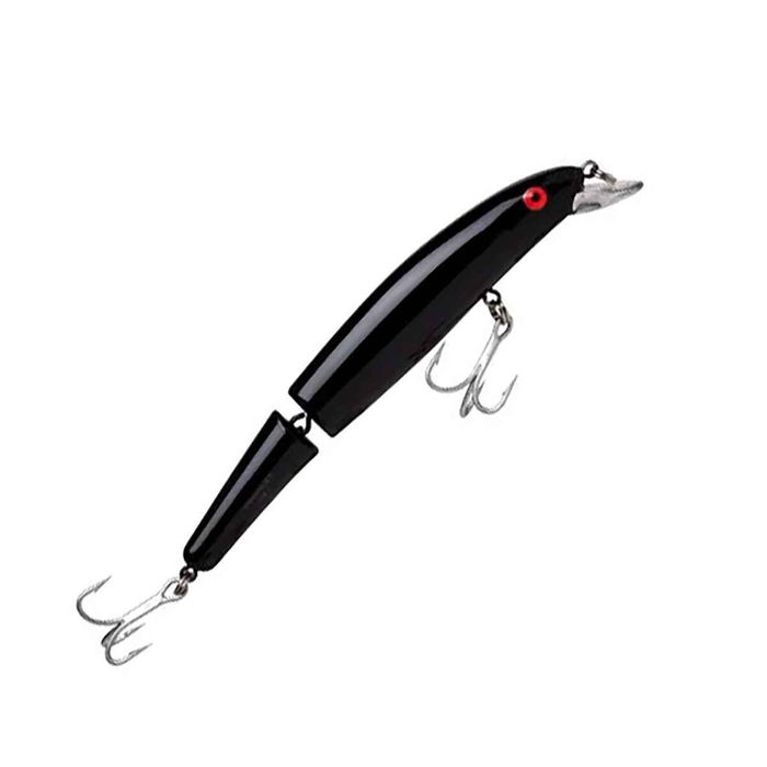 Джеркбейт Bomber Saltwater Grade Jointed Magnum Long A Saltwater Hard Bait - Black, 1-7/8o