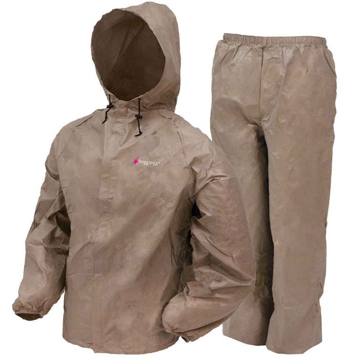 Непромокаемая одежда Frogg Toggs Women's Ultra Lite 2 Waterproof Packable Rain Suit - Khak