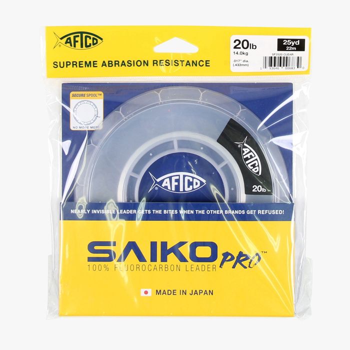 Поводковый материал AFTCO Saiko Pro 100% Fluorocarbon Leader
