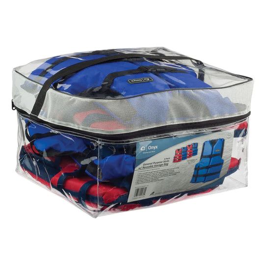 Спасательный жилет Onyx Adult General Purpose Life Jacket - 4 Pack
