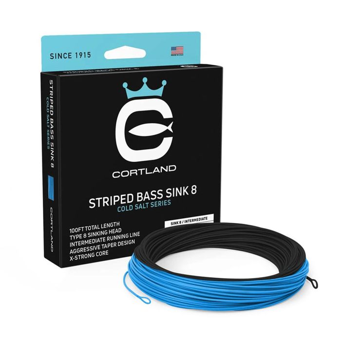 Нахлыстовый шнур Cortland Striped Bass Sink 8 Fly Line