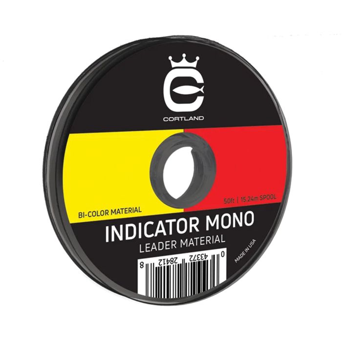 Монофильная леска Cortland Bi-Color Indicator Mono - 8# (.009in)
