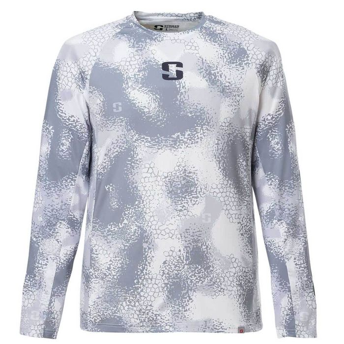Рыболовная рубашка Striker Ice Men's Wavebreak Long Sleeve Fishing Shirt - Whitewash - L