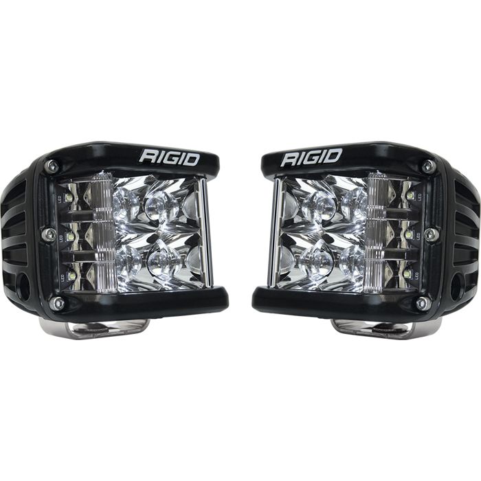 Светодиодная фара Rigid Industries RIGID D-SS Series Pro Spot Surface Mount - Pair - Black