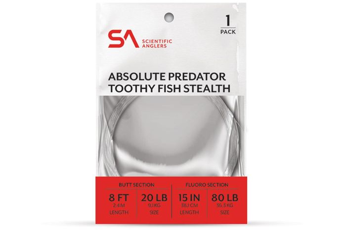 Поводковый материал Scientific Anglers Absolute Predator Toothy Fish Stealth Leader