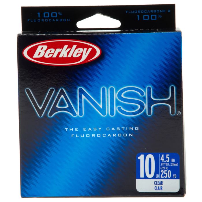 Флюорокарбоновая леска Berkley Vanish 10lb 250 yards Fluorocarbon Fishing Line