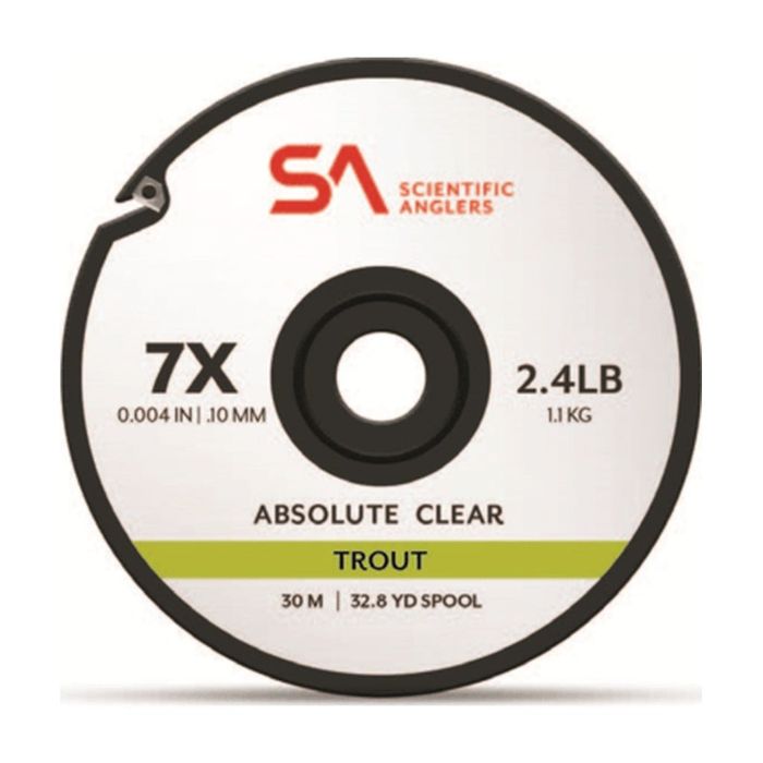 Поводковый материал Scientific Anglers Absolute Clear Trout Tippet - 30m