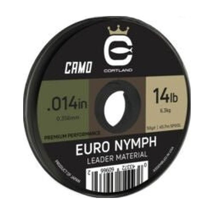 Поводковый материал Cortland Euro Nymph Leader Material - Camo