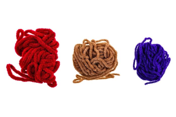 Материал для вязания мушек Hareline Trilobal Antron Chenille