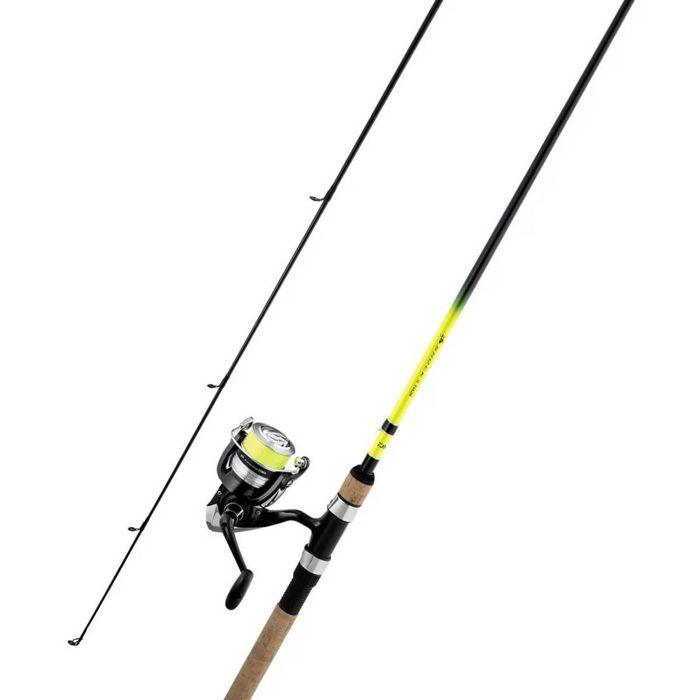 Комплект удилище + катушка Daiwa D-Shock II w/Braided Line Spinning Rod and Reel Combo