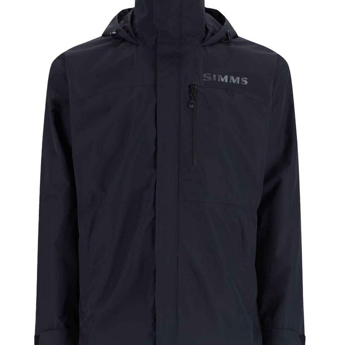 Непромокаемая одежда Simms Men's Challenger Long Sleeve Fishing Jacket - Black - L