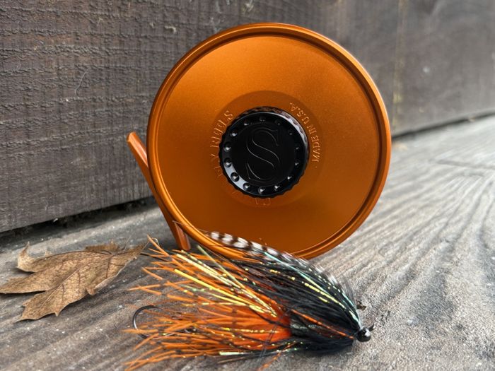 Нахлыстовая катушка Galvan Swing Fly Reel - Size 6/7 - Limited Edition Orange