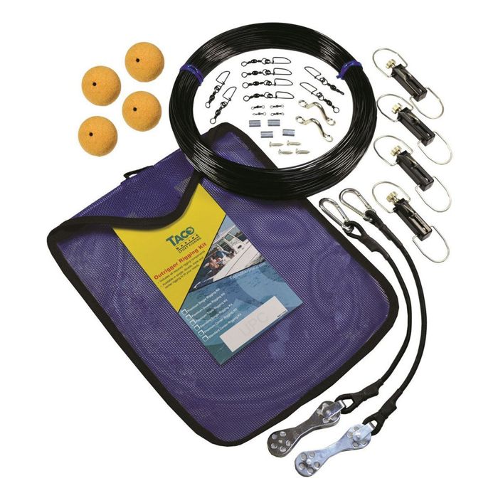 Монофильная леска TACO METALS, INC. TACO Premium Double Mono Rigging Kit