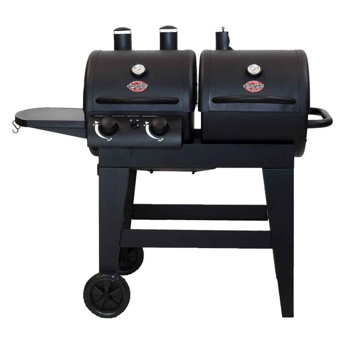 Гриль Char-Griller Dual Function 2-Burner Gas and Charcoal Grill - Black