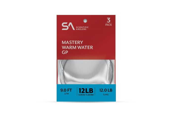 Поводковый материал Scientific Anglers Mastery Warm Water GP Leader 3-Pack