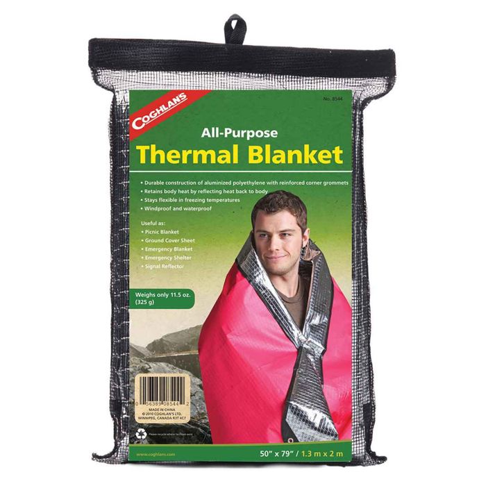 Спасательное термоодеяло Coghlan's Thermal Blanket - 50in x 79in