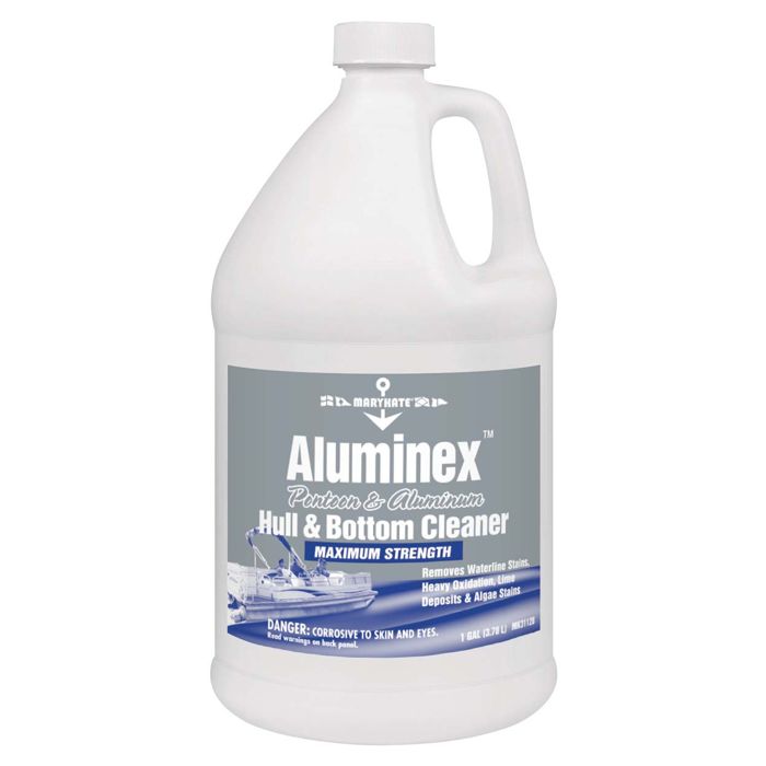 Средство для чистки лодки MaryKate Aluminex Pontoon & Aluminum Hull Cleaner, 1 Gallon