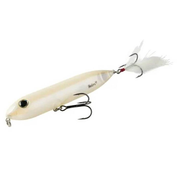 Поверхностная приманка Heddon Super Zara Spook Topwater Hard Bait - Translucent Bone, 4-1/