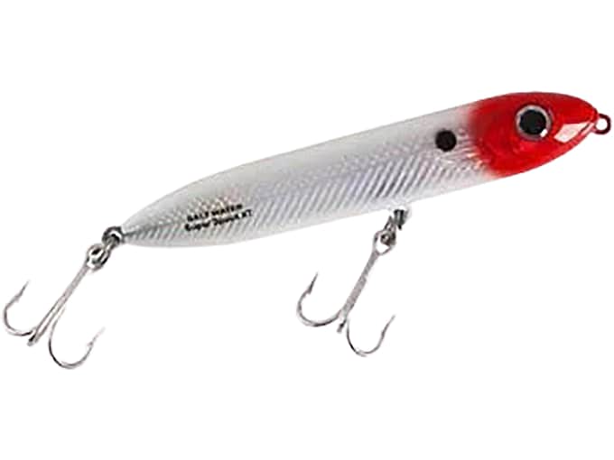 Поверхностная приманка Heddon Salt Water Super Spook XT Topwater Red Head Flash