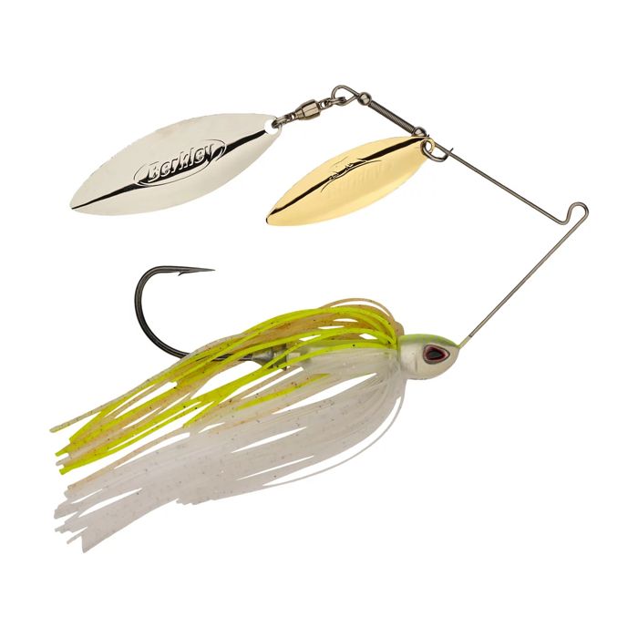 Спиннербейт Berkley Power Blade Compact 1/2 oz Shad Spinnerbait E2 Magic / Gold / Silver