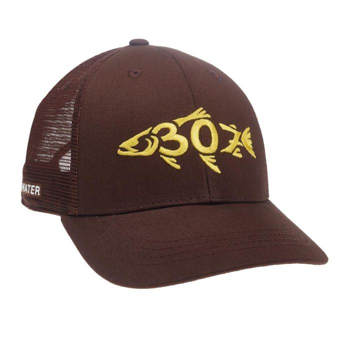 Головной убор RepYourWater Wyoming 307 2.0 Mesh Back Hat - Brown and Brown / One Size