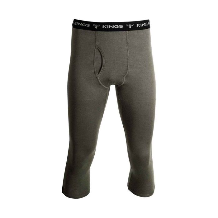 Термобельё Kings Camo Men's Olive XKG FOUNDATION 260 Zip Off Merino Bottoms