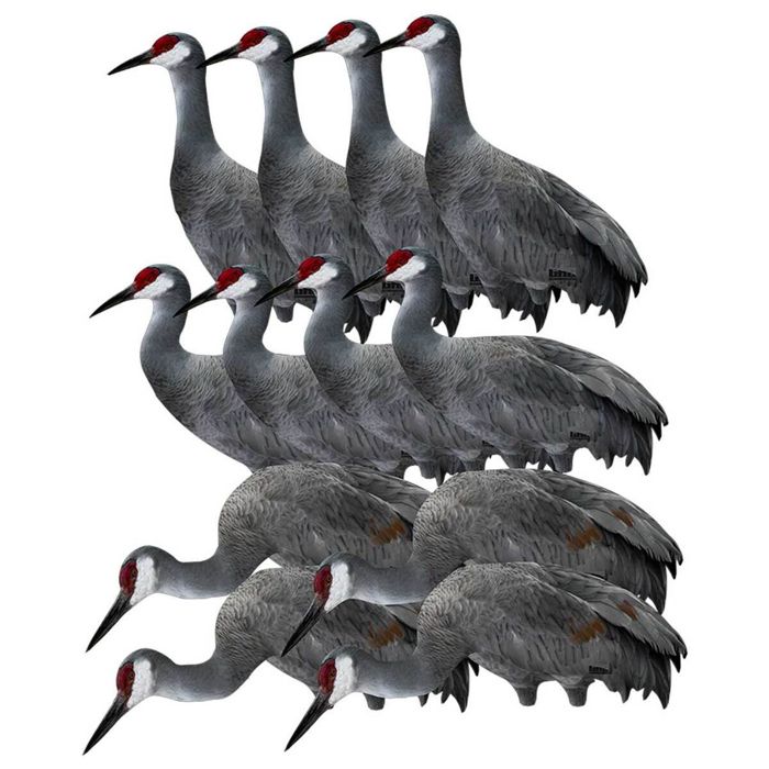 Чучело GHG Pro-Grade Silhouette Sandhill Crane Decoys - 12 Pack