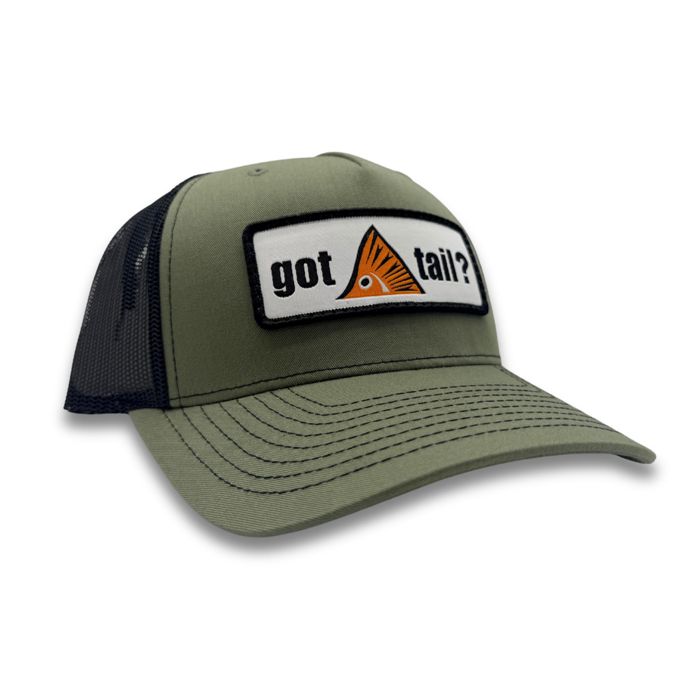 Головной убор Got Tail? Loden and Black Cap - Got Tail Patch