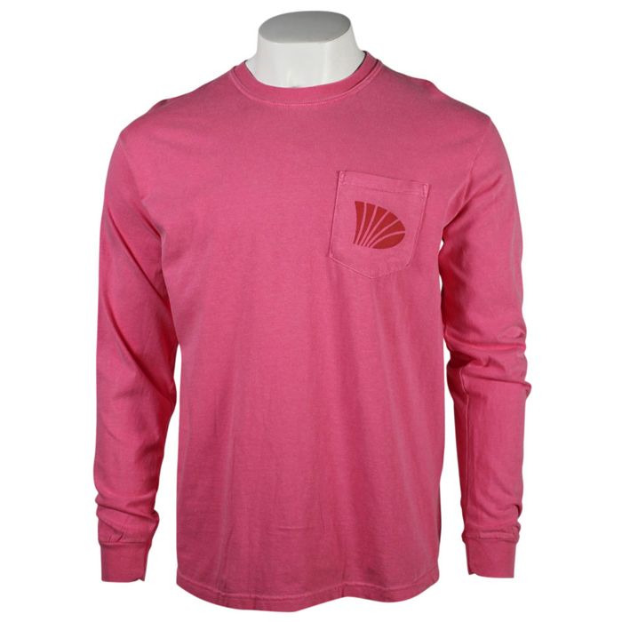Рыболовная рубашка ATS St Croix Crunchberry Comfort Colors Pocket Long Sleeve
