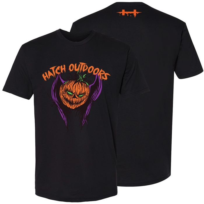 Рыболовная рубашка Hatch Outdoors, INC Halloween Pumpkin Tee