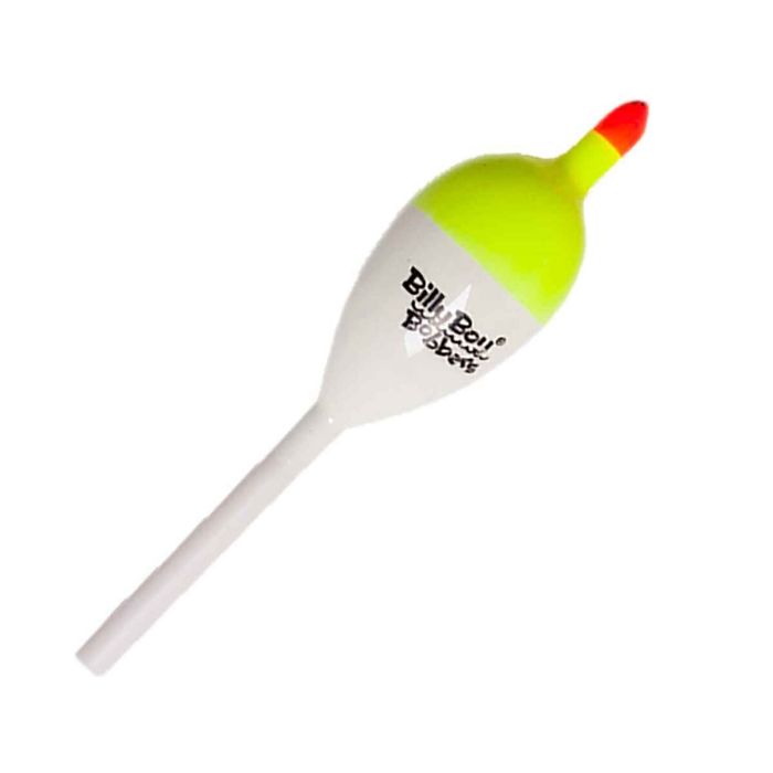 Поплавки Betts Balsa Bobbers Slip Float - White/Chartreuse/Red, 1in
