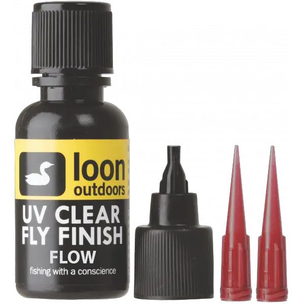 Мушки Loon UV Clear Fly Finish - Flow - 2. Oz.