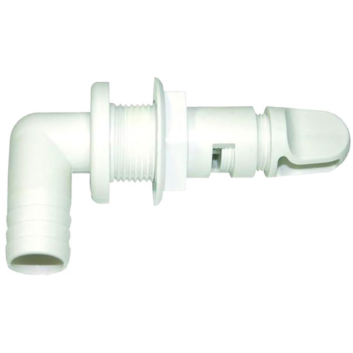 Лодочная электрика T-H Marine Aerator Spray Head, 3/4" Barbed 90° Head with Shut-Off Valve