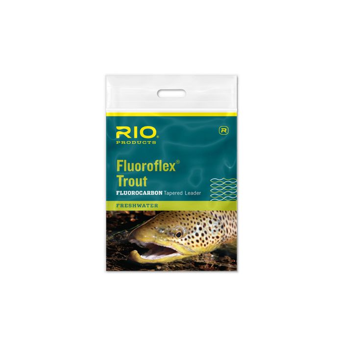 Подлесок и типпет RIO Fluoroflex Tapered Leaders - 9 foot - 1pk