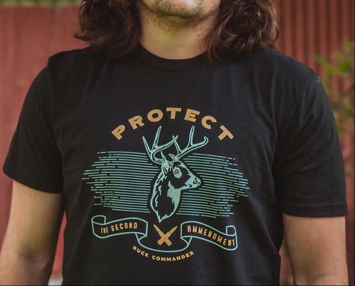 Рыболовная рубашка Buck Commander Protect the 2nd Amendment Tee