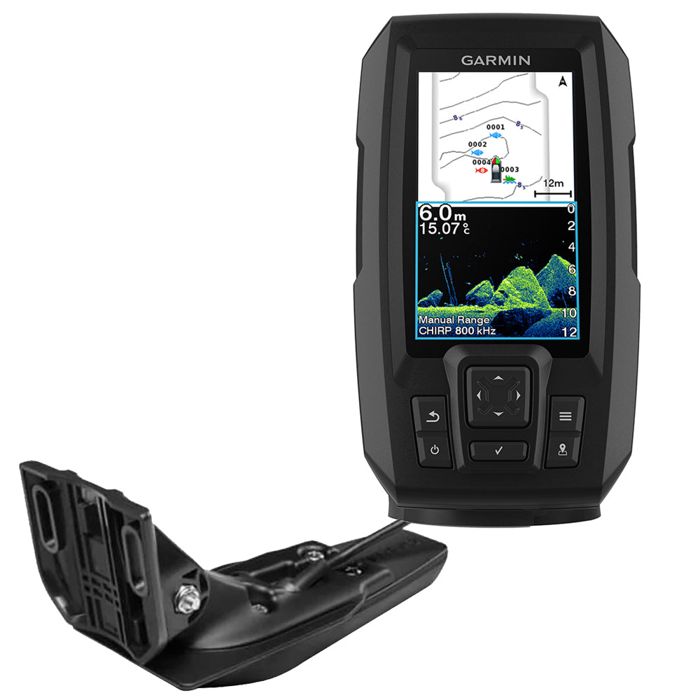 Эхолот GARMIN STRIKER Vivid 4cv Fishfinder with GT20 Transducer