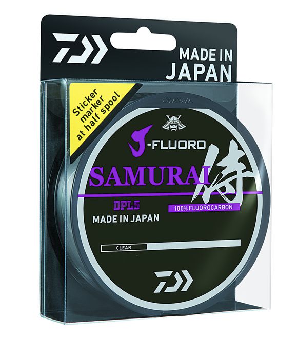 Флюорокарбоновая леска Daiwa J-Fluoro Samurai Fluorocarbon Line w/ Bulk Spool