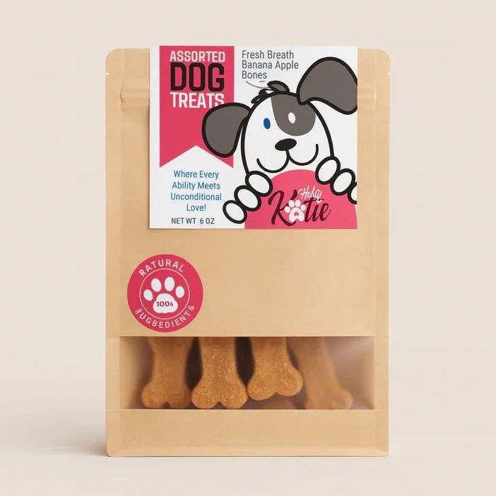 Снаряжение для собаки Fly Fish Food Katie's Treats - Banana-Apple Dog Treats