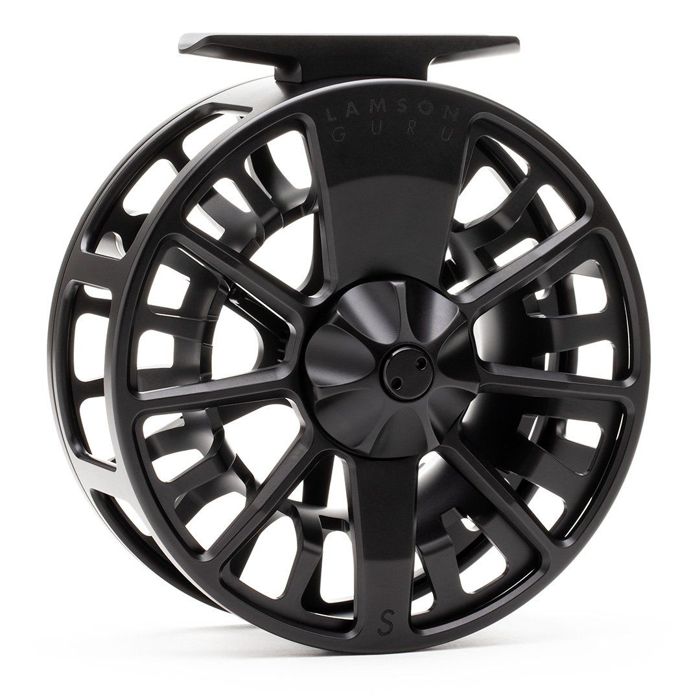 Нахлыстовая катушка Lamson Guru S HD Fly Reel - Size 9+HD Color Blackout