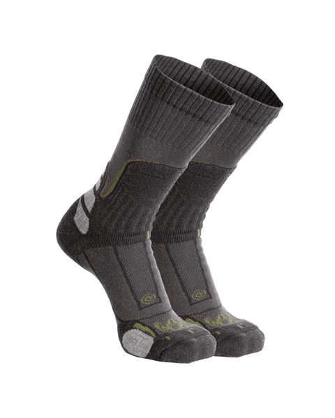 Носки KUIU ULTRA Merino Midweight Mountain Sock 2-Pair Pack | Grey Green