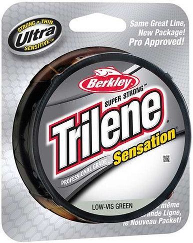 Монофильная леска Trilene Sensation Professional Grade 10 lb, зелёная
