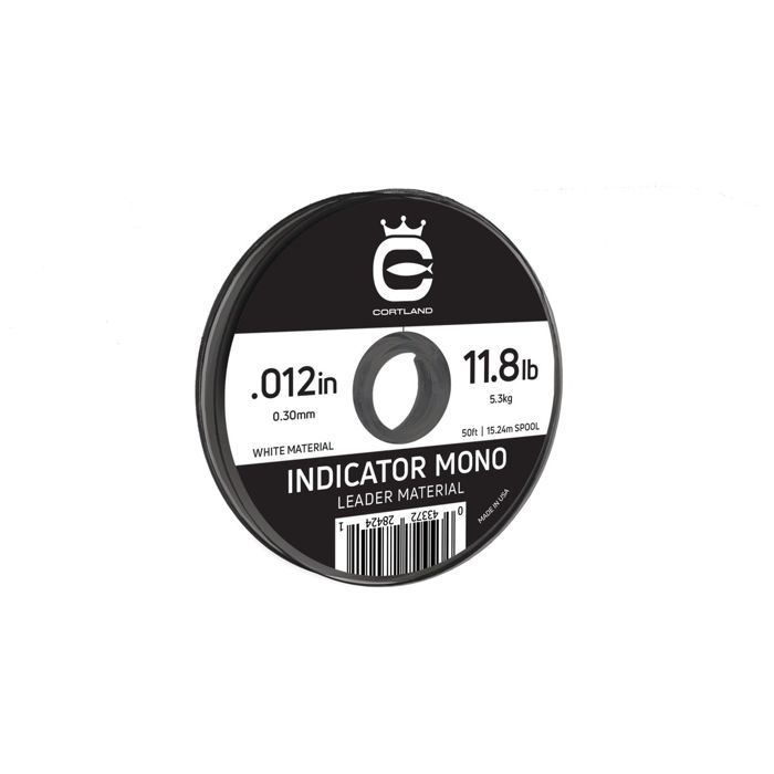 Монофильная леска J. Stockard Fly Fishing Indicator Mono White