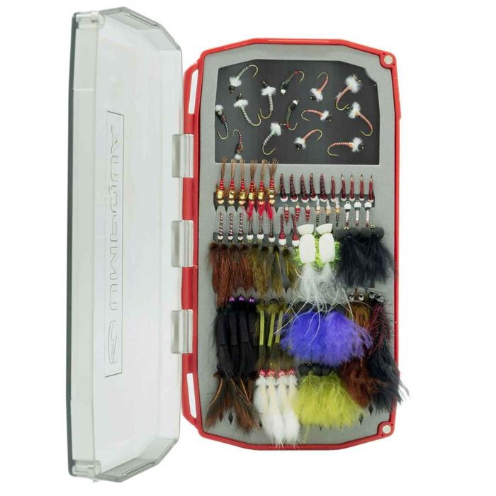 Коробка для мушек Umpqua UPG Foam Daytripper Fly Box - Red, Large