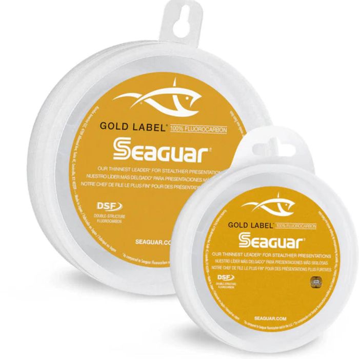 Поводковый материал Seaguar Gold Label Fluorocarbon Leader 20lb 25yds